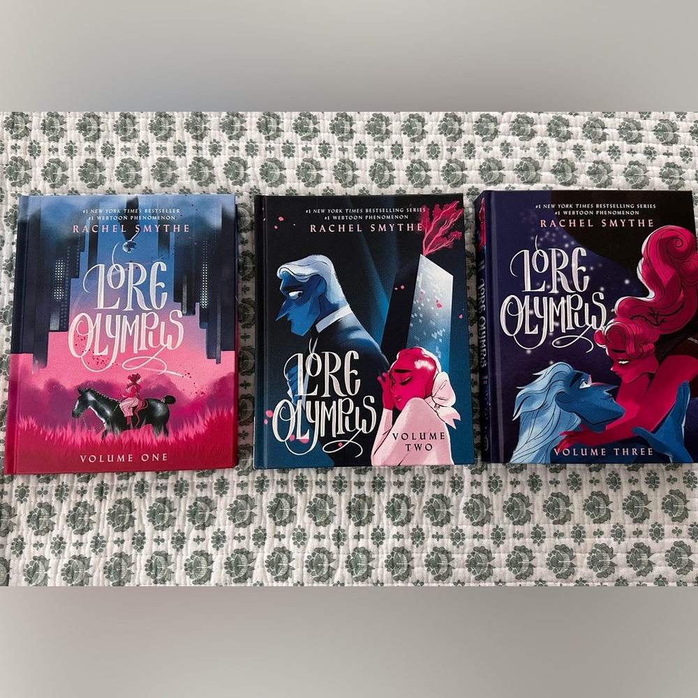 Lore Olympus Hardcover Lot